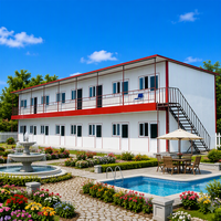 Petite Maison préfabriquée Abordable Kits De Plage Bungalow Préfabriqué