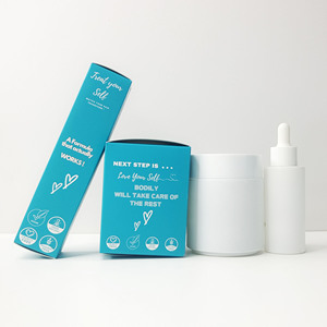Empty Round Clear Cosmetic <b>Container</b> Frost Transparent 30ml 50ml Mini Glass Eye Cream Jar with Sliver Lid - Product Image 3