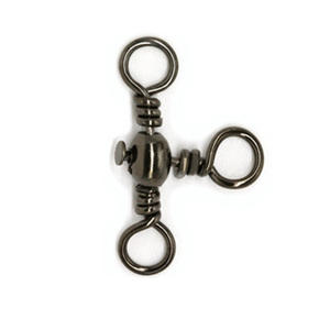 Tf-301 Sea Fishing Swivel <b>Snap</b> Hook Carbon Steel Black Ocean Boat Fishing Connector Anti Tangle 50403020101234567810 - Product Image 4