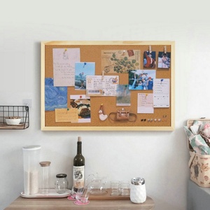 <span class=keywords><strong>Tableau</strong></span> d'affichage mural <span class=keywords><strong>en</strong></span> liège avec cadre <span class=keywords><strong>en</strong></span> bois, <span class=keywords><strong>carte</strong></span> <span class=keywords><strong>du</strong></span> <span class=keywords><strong>monde</strong></span>, fabrication OEM, <span class=keywords><strong>tableau</strong></span> d'affichage à un seul côté pour les murs - Product Image 4