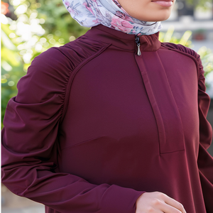 Sudadera Deportiva Musulmana Jahit Pukal OEM Pukal Kilang, Flex Menutup Aurat Flexi-Move, Control de Calidad, Precio al por Mayor - Product Image 4