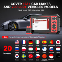 Herramienta de Diagnóstico Profesional para Autos Ancel DS300 OBD2, Herramienta de Diagnóstico y Reinicio de Codificación de Inyectores para Todos los Sistemas del Auto, Escáner Automotriz OBD2