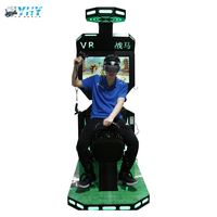 Vente flash Machines de jeu de réalité virtuelle de course et de tir à mouvement, simulateur d'équitation VR, jeux VR 9DVR
