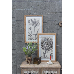 INNOVA-pintura al óleo de flor pintada a mano, arte de pared, decoración de granja rústica Pastoral, lienzo de cartón ecológico, venta al por mayor - Product Image 3