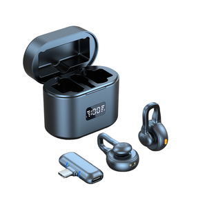 Nouveau Microphone Lavalier Sans Fil Mini 2.4G pour Enregistrement Audio/Vidéo Diffusion en Direct, Annulation de Bruit, Lumières LED - Meilleure Vente - Product Image 2