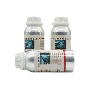 Líquido Restaurador de Faros Delanteros, Botella de Aluminio de 600 ml, Limpiador Reparador de Faros de Coche - Product Image 2