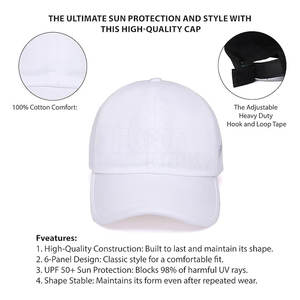 Quantité minimale de commande bas Chapeaux classiques Logo personnalisé Chapeaux classiques universels Chapeau classique en coton uni avec logo personnalisé - Product Image 4