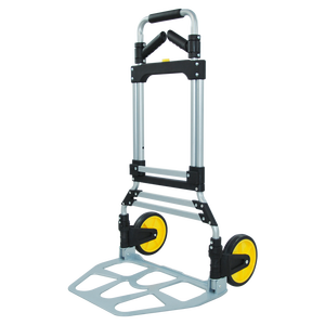 Uni-silent Memuat 120kg keranjang tangan belanja portabel lipat keranjang tangan truk aluminium tangan Platform FHT120 - Product Image 3