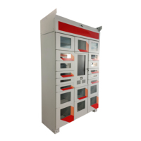 Casier intelligent automatique SNBC 24 heures, casier intelligent pour aliments, distributeur automatique de nourriture