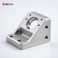 Pièces usinées CNC de précision sur mesure, support de capteur en aluminium, support mécanique 3/4/5 axes pour services d'usinage OEM ODM