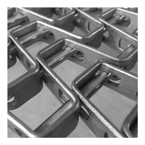 Tuyệt vời tường Thương hiệu Mới lưới đường cong băng tải POM Chất liệu vành đai vít xả cho thực phẩm Giao thông vận tải nhà hàng bán lẻ Made Trung Quốc - Product Image 5