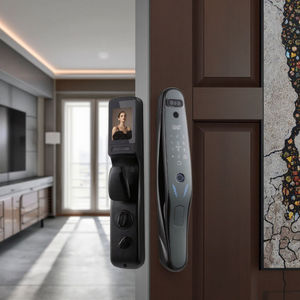 Cerradura inteligente completamente automática con reconocimiento facial 3D avanzado AIEN AEM9 aleación de zinc nube WiFi para puertas de vidrio y acero inoxidable - Product Image 6