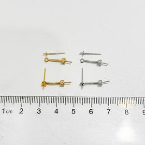 Base Vacía para Accesorios de Perlas DIY de Plata S925, Doble Propósito, para Perlas de 9-15 mm, para Joyería y Pendientes 22188 - Product Image 4