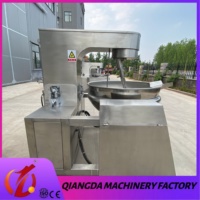 Marmite industrielle automatique à double enveloppe de 700 L, à conception planétaire, gaz/électricité, inclinable, pour la cuisson et le traitement des aliments