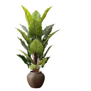 Filodendro Artificial Arcoíris, <span class=keywords><strong>Planta</strong></span> Artificial Grande para Interiores con Maceta, Vegetación Realista para Decoración del Hogar - Product Image 4