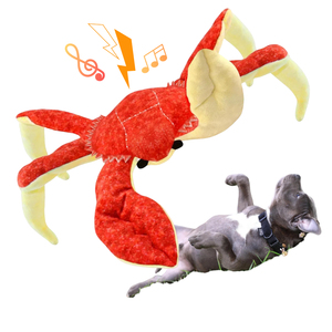 Wholesale Large Emperor Crab Design <b>Plush</b> Squeaky Chew Toys for Big Dogs Durable Interactive Stuffed Tug for Pet Dogs - Product Image 2