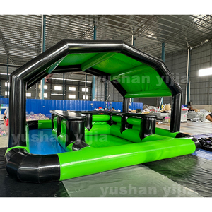 Tùy chỉnh hồ bơi Inflatable Bar với ghế Bền PVC hồ bơi Bar Pub cho người lớn và trẻ em sân sau bên - Product Image 2