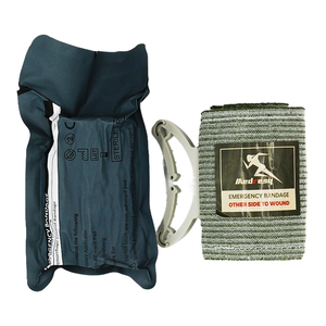 Emergenza 4 pollici Battle Dressing pronto soccorso IFAK Israel Trauma bendaggio impermeabile e Merocel emergenza bendaggio lontano infrarosso - Product Image 1
