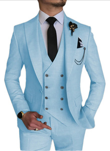<span class=keywords><strong>Costume</strong></span> d'Affaires <span class=keywords><strong>Homme</strong></span> de Haute Qualité, Sur Mesure, Tendance, Deux Pièces, pour <span class=keywords><strong>Mariage</strong></span>, Témoin, Marié, Coupe Slim, Vente en Gros - Product Image 6
