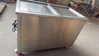 Offre Spéciale : Machine à Glace à Rouleaux Commerciale 1800W à Double Plaque, Intelligente, pour Yogourts et Desserts – Modèle HJ-A66