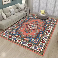 Bester Preis Wasch barer großflächiger Teppich für Wohnzimmer Wohnkultur