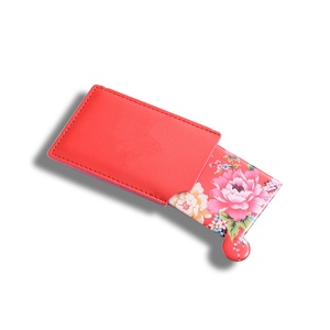 Promotional Gift Card Shape Cheap Small Stainless Steel <b>Compact</b> Makeup Pocket <b>Mirror</b> - Product Image 5