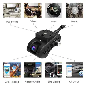 Concox Jimi JC400 Aivision Cam Edgecam Division Camera 4G Remote Video AI Dashcam With Sim Card Gps Tracker