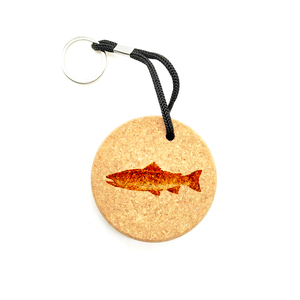 Pendentif flottant <span class=keywords><strong>en</strong></span> bois <span class=keywords><strong>de</strong></span> liège personnalisable Collier <span class=keywords><strong>de</strong></span> pêche à la mouche créatif avec logo pour les espèces <span class=keywords><strong>de</strong></span> truites <span class=keywords><strong>de</strong></span> lac et <span class=keywords><strong>de</strong></span> rivière - Product Image 1