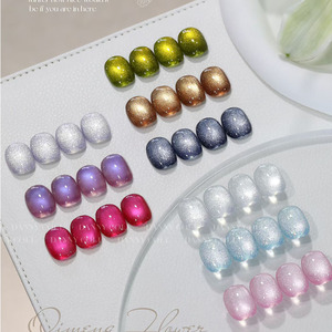 Ensemble de vernis à ongles en gel effet œil de chat 30 couleurs, gel magnétique pour ongles avec panneau d'affichage pour salon de manucure - Product Image 2