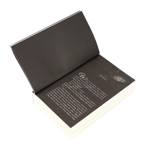 Livres de haute qualité, couverture souple personnalisée, papier d'art, roman en <span class=keywords><strong>noir</strong></span> et blanc, reliure parfaite - Product Image 6