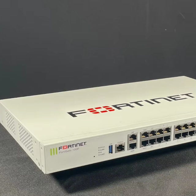 Original Fortinet FortiGate 100F Next-Generation Firewall FG-100F with 2 X 10G SFP+ Slots