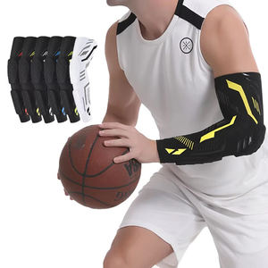 Manchons de bras rembourrés en nid d'abeille pour les sports de printemps cyclisme coude avant-bras Support de Protection contre les chocs - Product Image 6