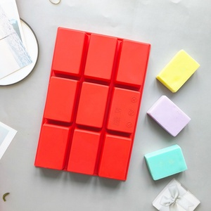 แม่พิมพ์เค้กซิลิโคนรูปทรงสี่เหลี่ยมผืนผ้า 9 ช่อง ขายตรงจากโรงงาน รับผลิตตามแบบ สั่งทำได้ แม่พิมพ์เค้ก 3 มิติ ถาดอบเค้ก แม่พิมพ์สบู่ซิลิโคน - Product Image 6