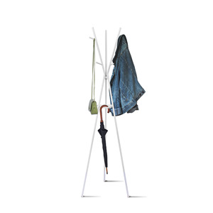 حوامل معاطف جديدة من Wireking ، شماعات ، شماعات ، أرضية زاوية ، معطف معدني من شجرة Entryway - Product Image 4