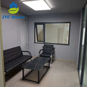 Xách tay điện cabin xe tay ga mở rộng thép container cho nhà khách sạn sử dụng bánh sandwich Panel chất liệu cho container nhà - Product Image 5