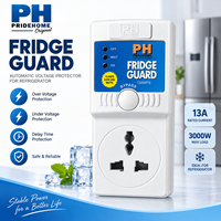 Protecteur de tension monophasé haute qualité pour téléviseur/réfrigérateur 220V AC en matériau PC