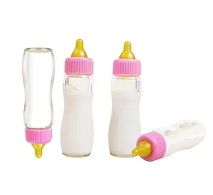 12.5cm迷你风格奶瓶我的甜美宝宝魔法奶瓶高品质娃娃配件儿童饮料瓶