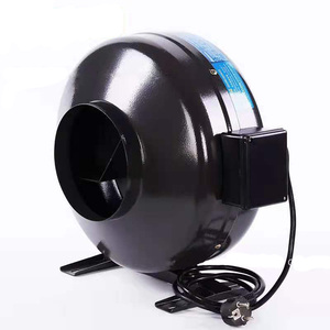 4/5/6/8/10/12 pouces 120v/220v Inline Centrifugal fan Inline Duct fan avec boîtier métallique pour Pour le désenfumage - Product Image 5