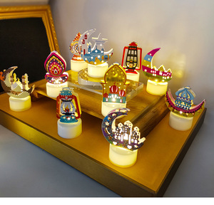 Nouvelles bougies chauffe-plat LED sans flamme rechargeables à piles pour Noël 2025, pour éclairage décoratif intérieur/extérieur - Product Image 6