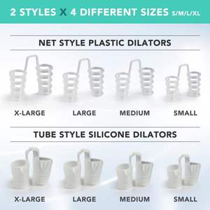 프리미엄 실리콘 코 통풍구 릴리프 비강 확장기, 향상된 야간 수면 인스턴트 8 팩 - Product Image 5