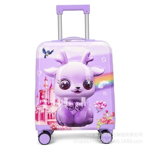 Juego de Maletas Infantiles ABS de Gran Capacidad, Impermeables y Antirrobo, con Ruedas Giratorias, Diseño de Dibujos Animados, Fácil de Guardar - Product Image 5