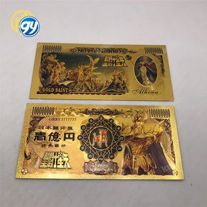 ธนบัตรสะสมพลาสติกสีทองลายอนิเมะนักบุญทอง <span class=keywords><strong>12</strong></span> แบบจากญี่ปุ่น ราคา 10,000 เยน - Product Image 4