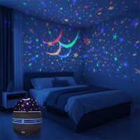 Projecteur LED Nuit Étoilée Lampe Lune Télécommandée pour Salon, Table Bébé, Design Moderne, Globe RVB à Intensité Variable