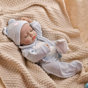 Gran oferta, 40cm, nuevo estilo para niños, recién nacido, vinilo de silicona, 16 pulgadas, muñeca <span class=keywords><strong>Reborn</strong></span> para niñ<span class=keywords><strong>a</strong></span>, juguetes para jugar <span class=keywords><strong>a</strong></span> las casitas, bebé Real - Product Image 3