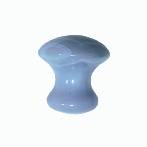 Piedra de Masaje de Ágata Azul Pulida en Forma de Hongo, Herramienta de Piedra Preciosa Natural para Terapia de Spa, Relajación Muscular y Acupuntura Facial - Product Image 2