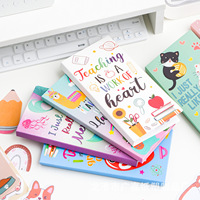 Novedad: Juego Completo de Notas Adhesivas Irregulares con Diseño de Dibujos Animados, Colores Variados, Logotipo Personalizado, Material de Oficina y Escolar para Estudiantes
