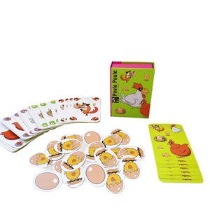 Juego de Mesa Chirp Chirp Chick, Divertido para Niños de 0 a 3 Meses, Juego de Cartas Informal para Fiestas, Estimula las Habilidades de Pensamiento, Juguete Educativo Temprano de Papel - Product Image 5