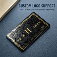 Carte de visite magnétique en PVC de luxe personnalisée avec impression offset, surface estampée à chaud, plastification UV, carte cadeau en plastique