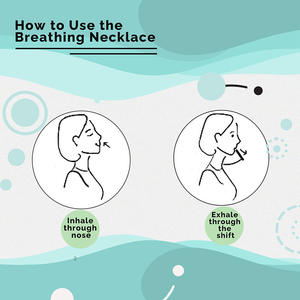 Collana di respirazione in acciaio al titanio personalizzata personalizzata lucidata 316L acciaio inossidabile mindfulness che respira ciondolo silenzioso - Product Image 3