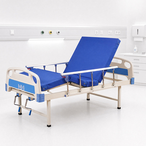 <span class=keywords><strong>Cama</strong></span> <span class=keywords><strong>de</strong></span> Hospital Manual <span class=keywords><strong>de</strong></span> Alta Calidad con 2 Manivelas, Precio <span class=keywords><strong>de</strong></span> Fábrica, Certificación CE, <span class=keywords><strong>Cama</strong></span> <span class=keywords><strong>de</strong></span> Hospital Ajustable para Pacientes - Product Image 1